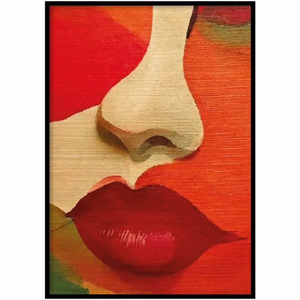 Poster - Red lip