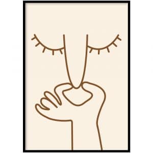 Poster - What a smell beige