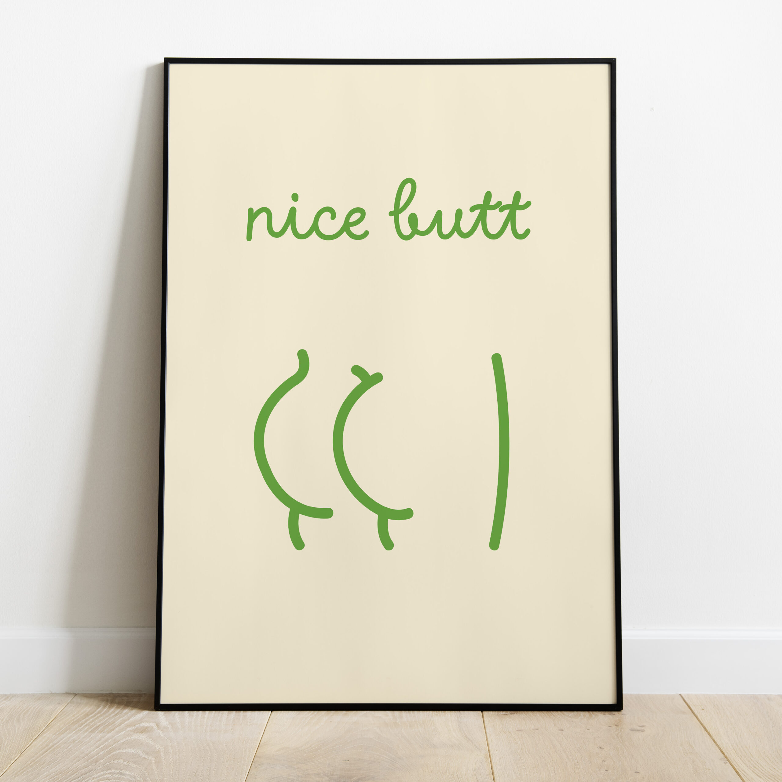 Poster - Butt Groen - Afbeelding 2