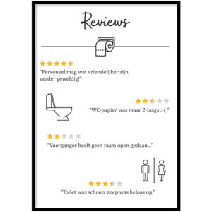 Poster - tevreden klanten