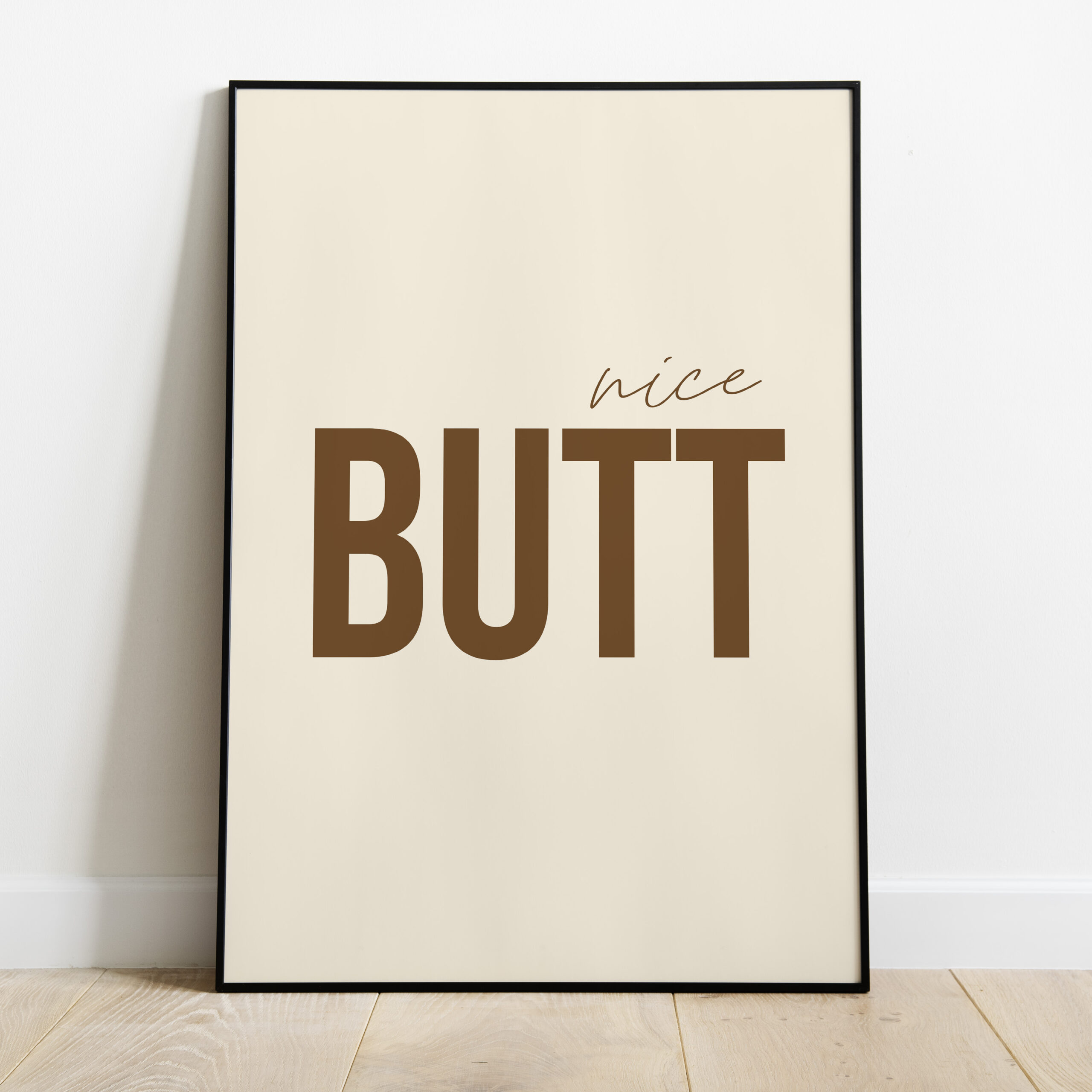 Poster - Nice butt Bruin - Afbeelding 2