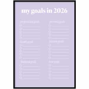 Poster - Goals 2026