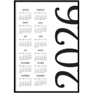 Poster - Calendar 2026