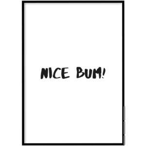 Poster - Nice Bum