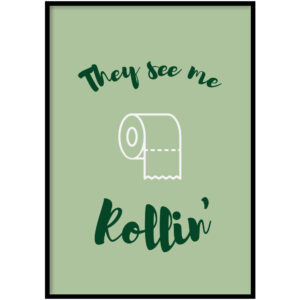 Poster - Rollin Groen