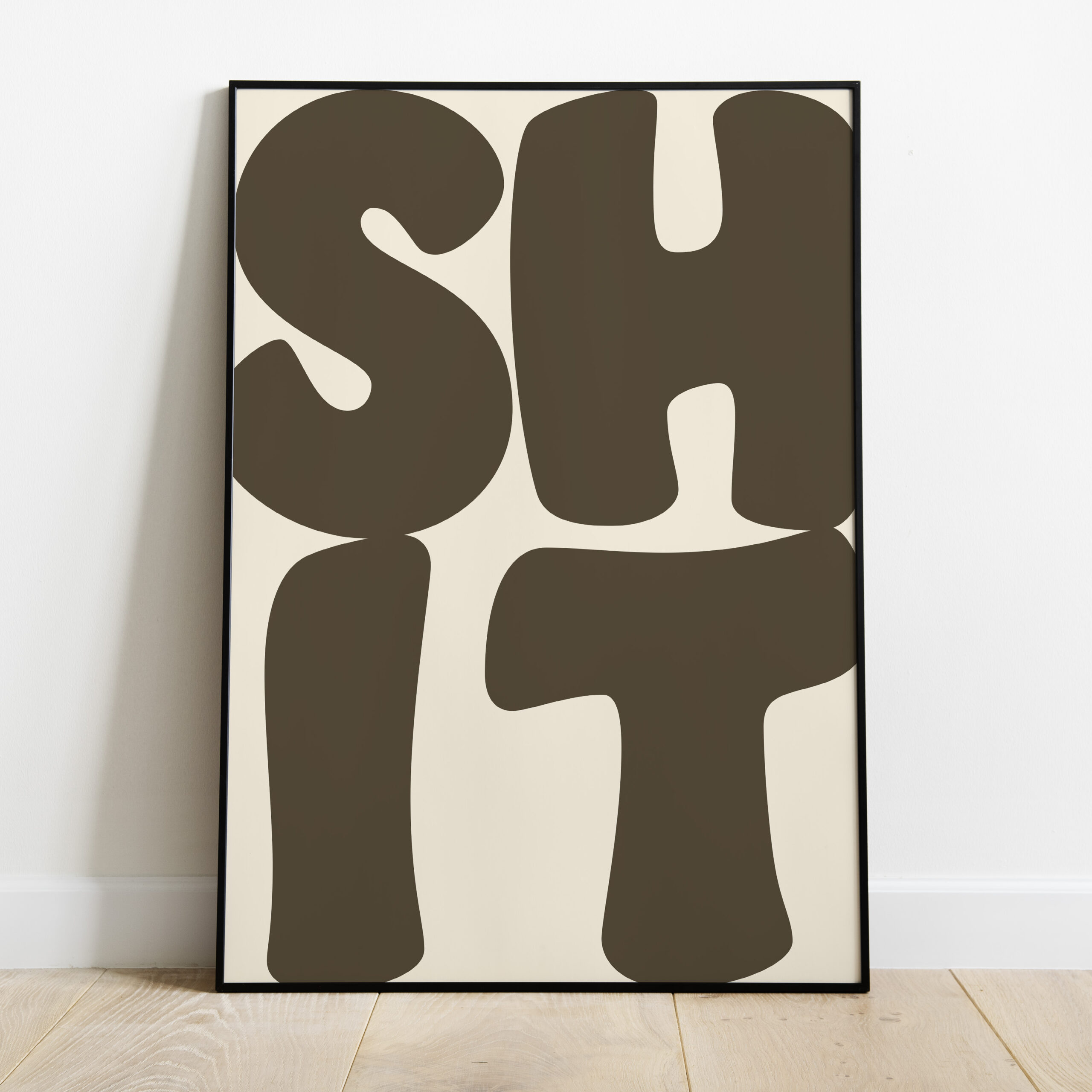 Poster - Shit Beige - Afbeelding 2