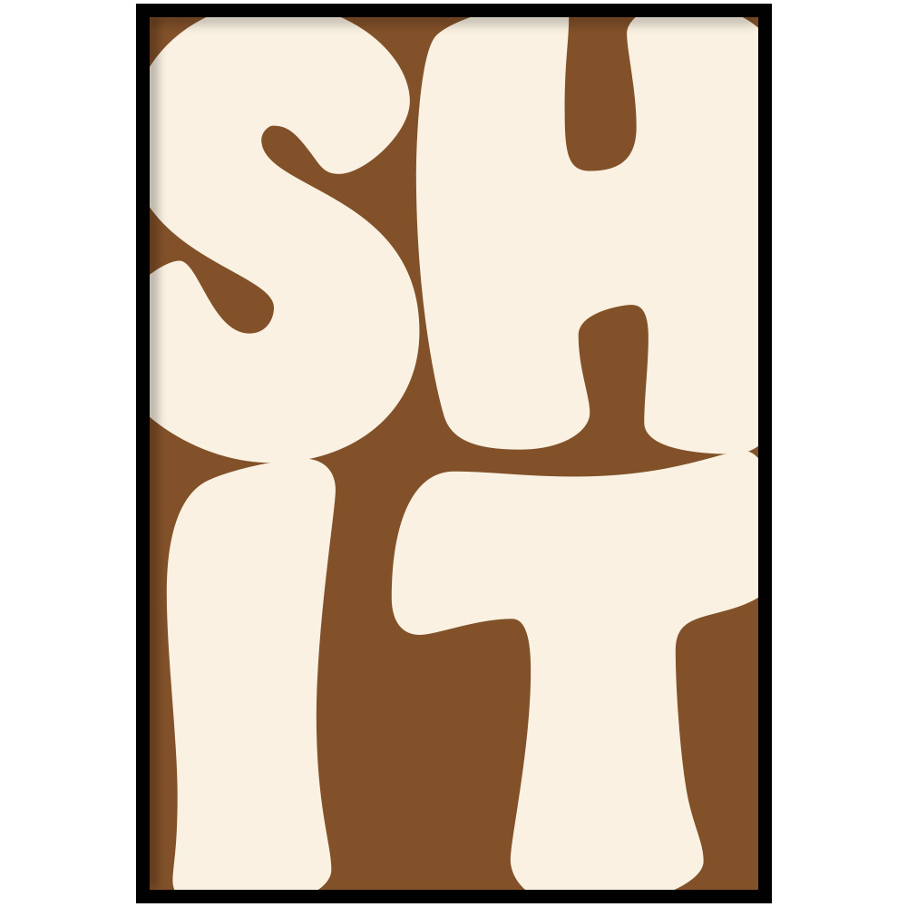 Poster - Shit Bruin
