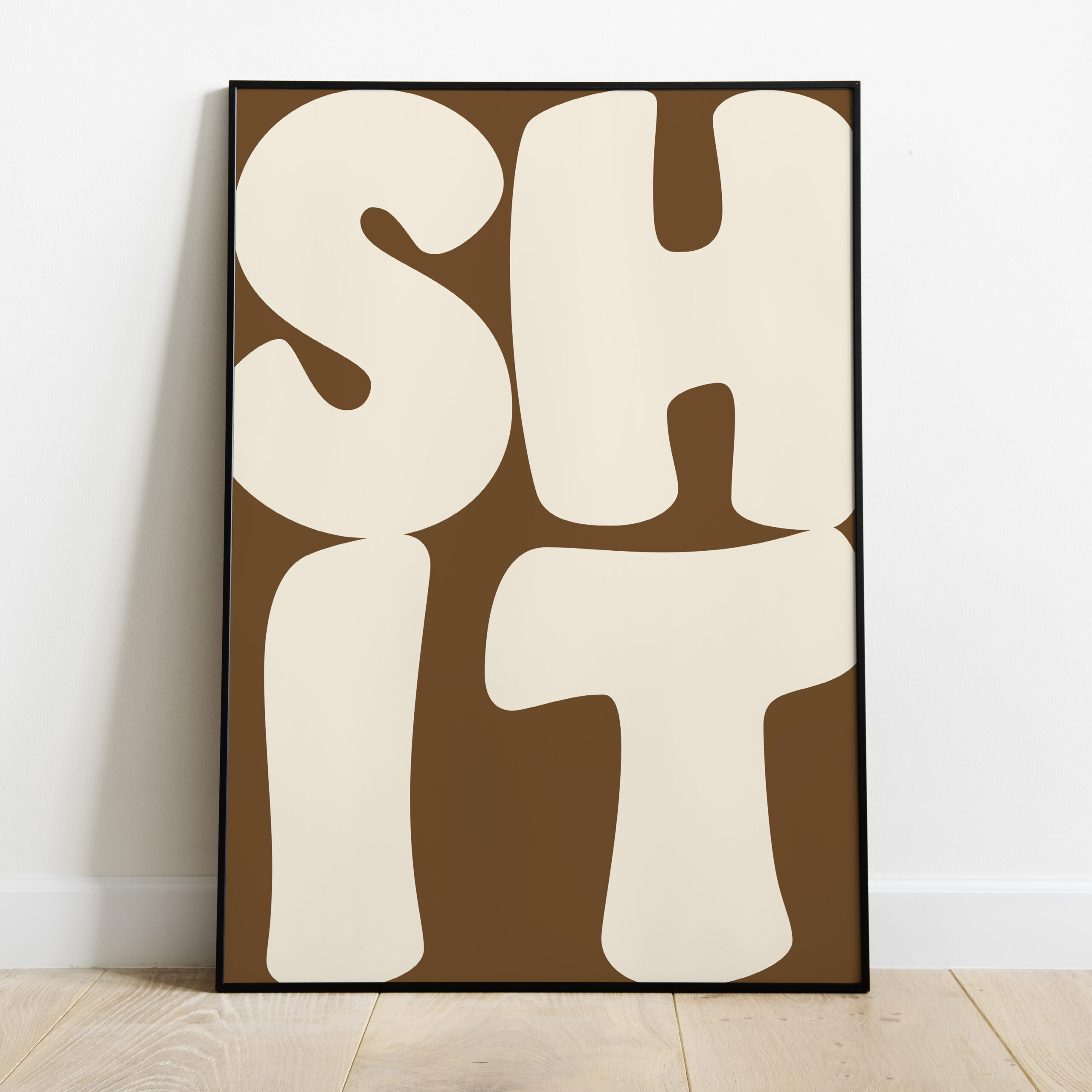 Poster - Shit Bruin - Afbeelding 2