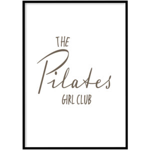 Poster - Pilates girl club