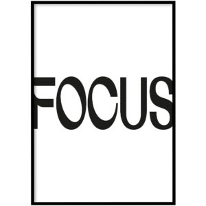 Poster - Focus
