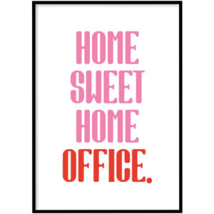 Poster - Home sweet home