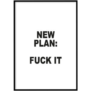 Poster - New plan