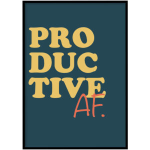 Poster - Productive