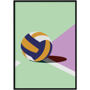 Poster - Volleybal