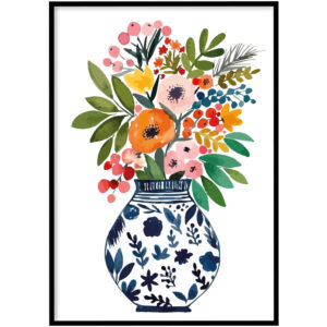 Poster - Bloemenvaas