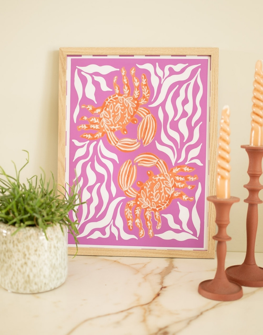 Poster - Krabben - Afbeelding 2