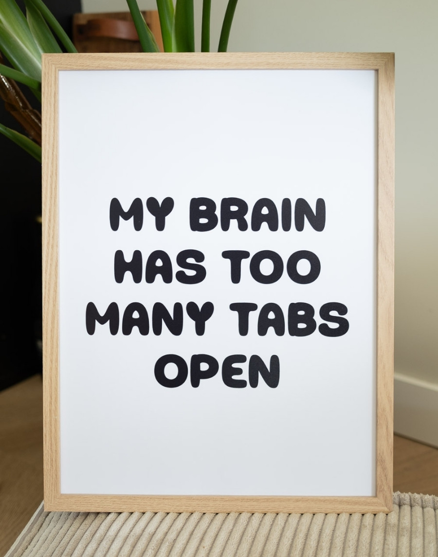 Poster - Too many tabs open - Afbeelding 3