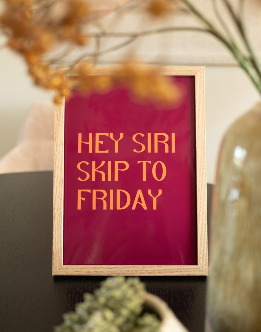 Poster - Hey Siri - Afbeelding 2
