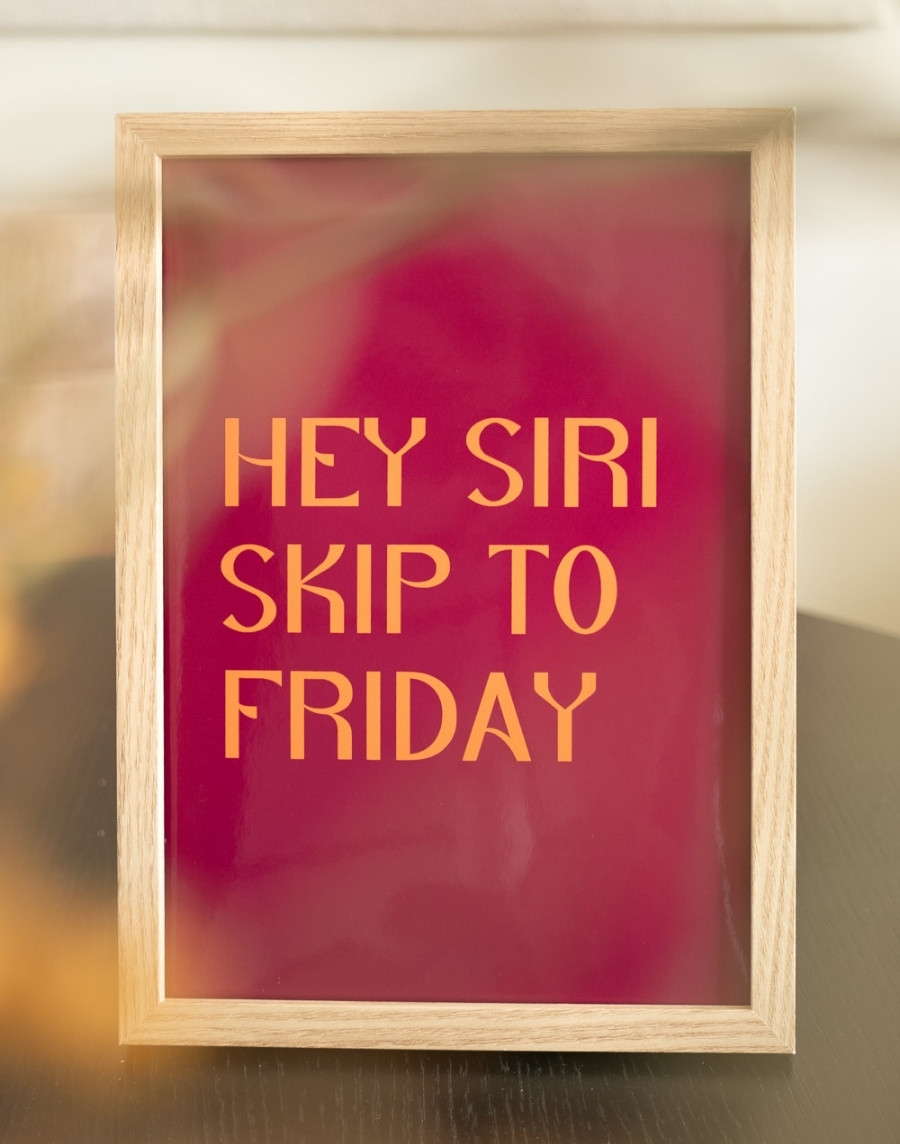 Poster - Hey Siri - Afbeelding 3