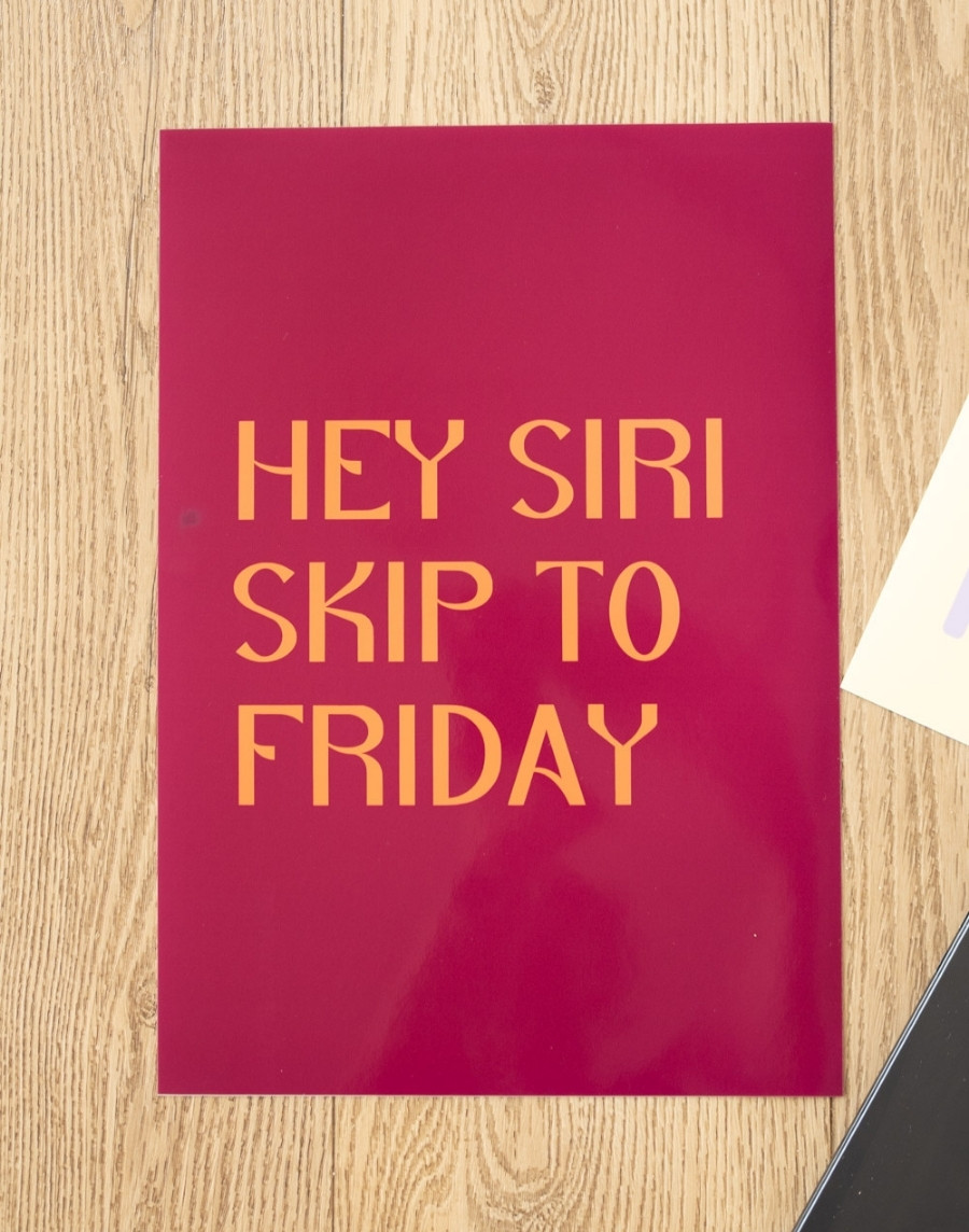 Poster - Hey Siri - Afbeelding 4