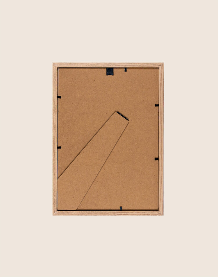 Fotolijst 21x29,7 cm eikenhout