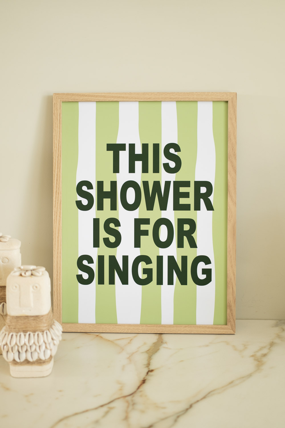 Poster - This shower groen - Afbeelding 2