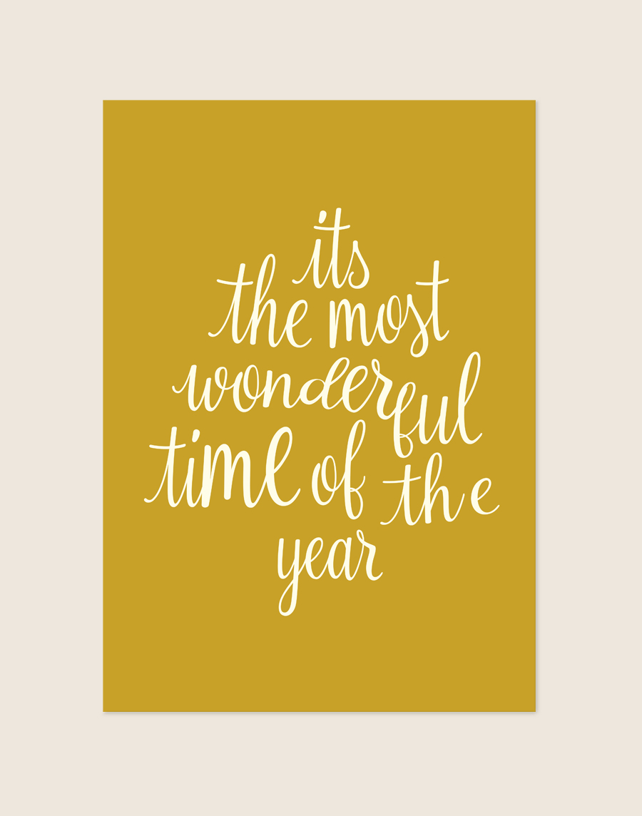 Poster - Time of the year